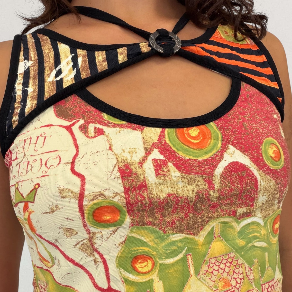 Save The Queen graphic vest