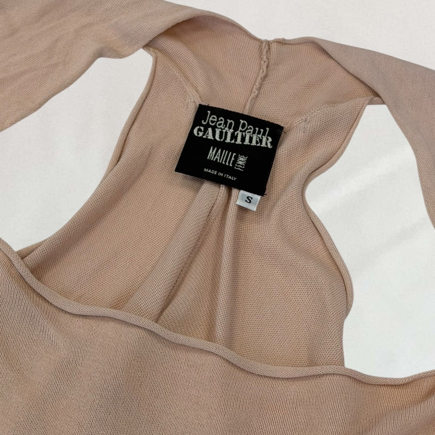 Jean Paul Gaultier cowl neck top