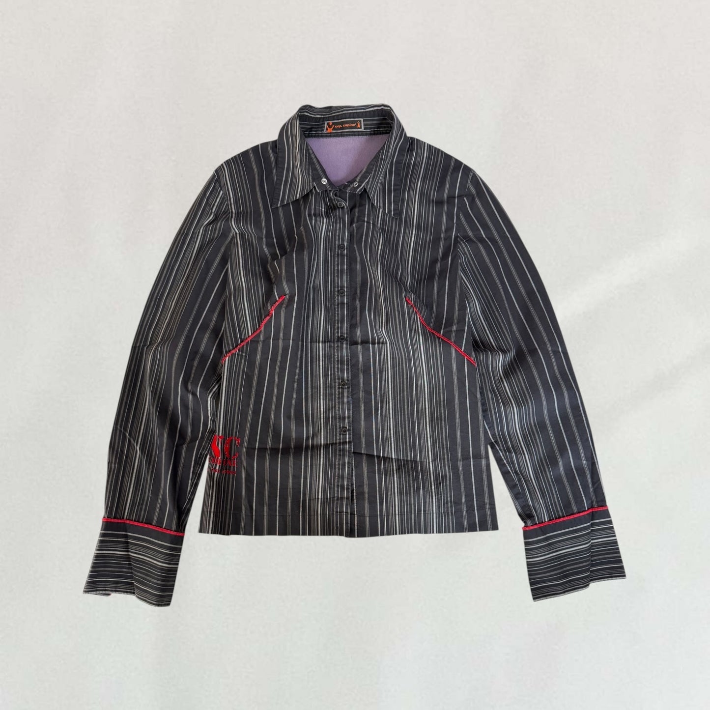 Cop Copine pinstripe shirt
