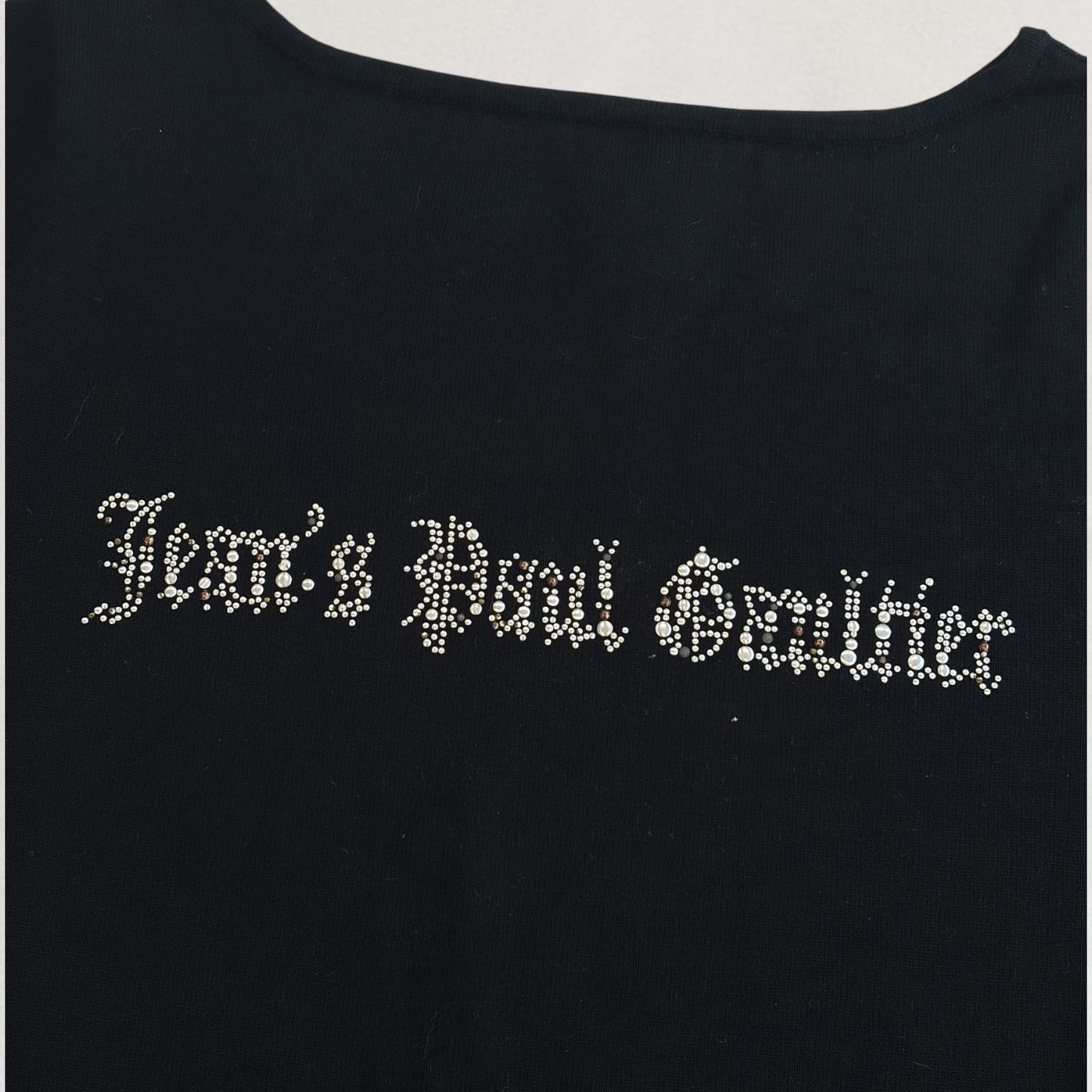 Jean Paul Gaultier rhinestone top