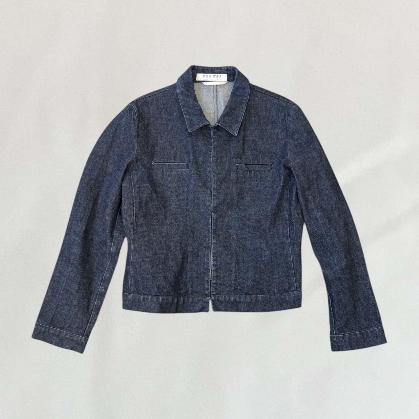 Miu Miu hook and eye jacket