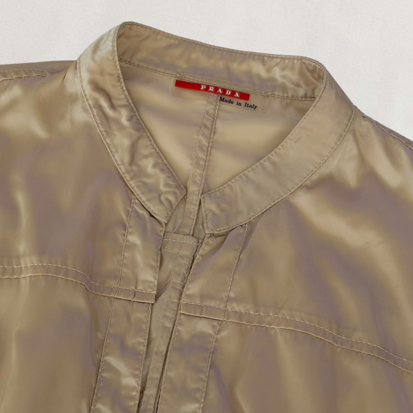 Prada satin blouse