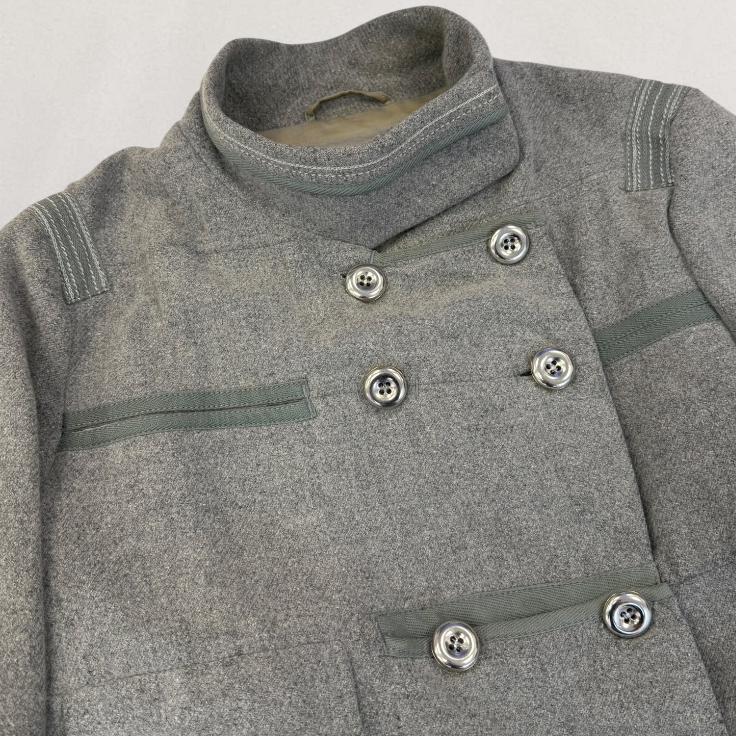 Marithé + François Girbaud asymmetric jacket