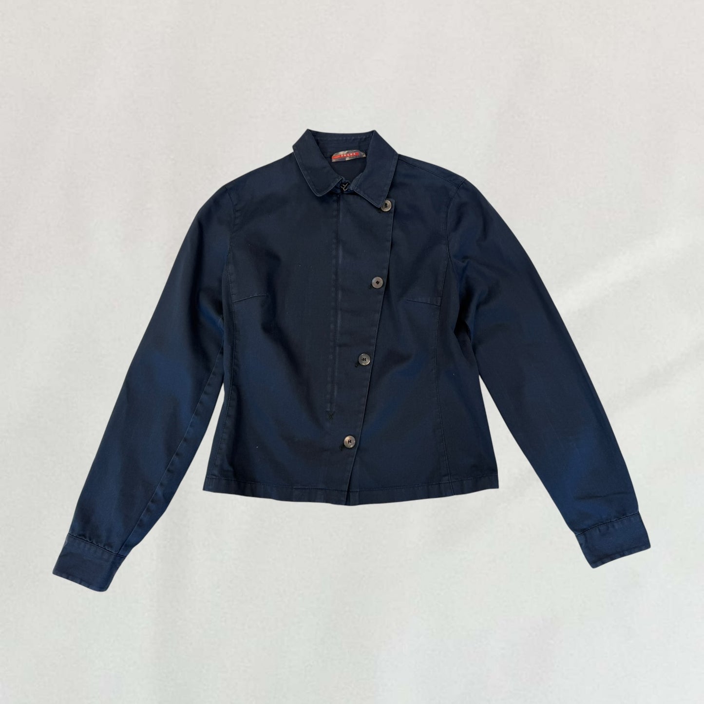 Prada asymmetric jacket