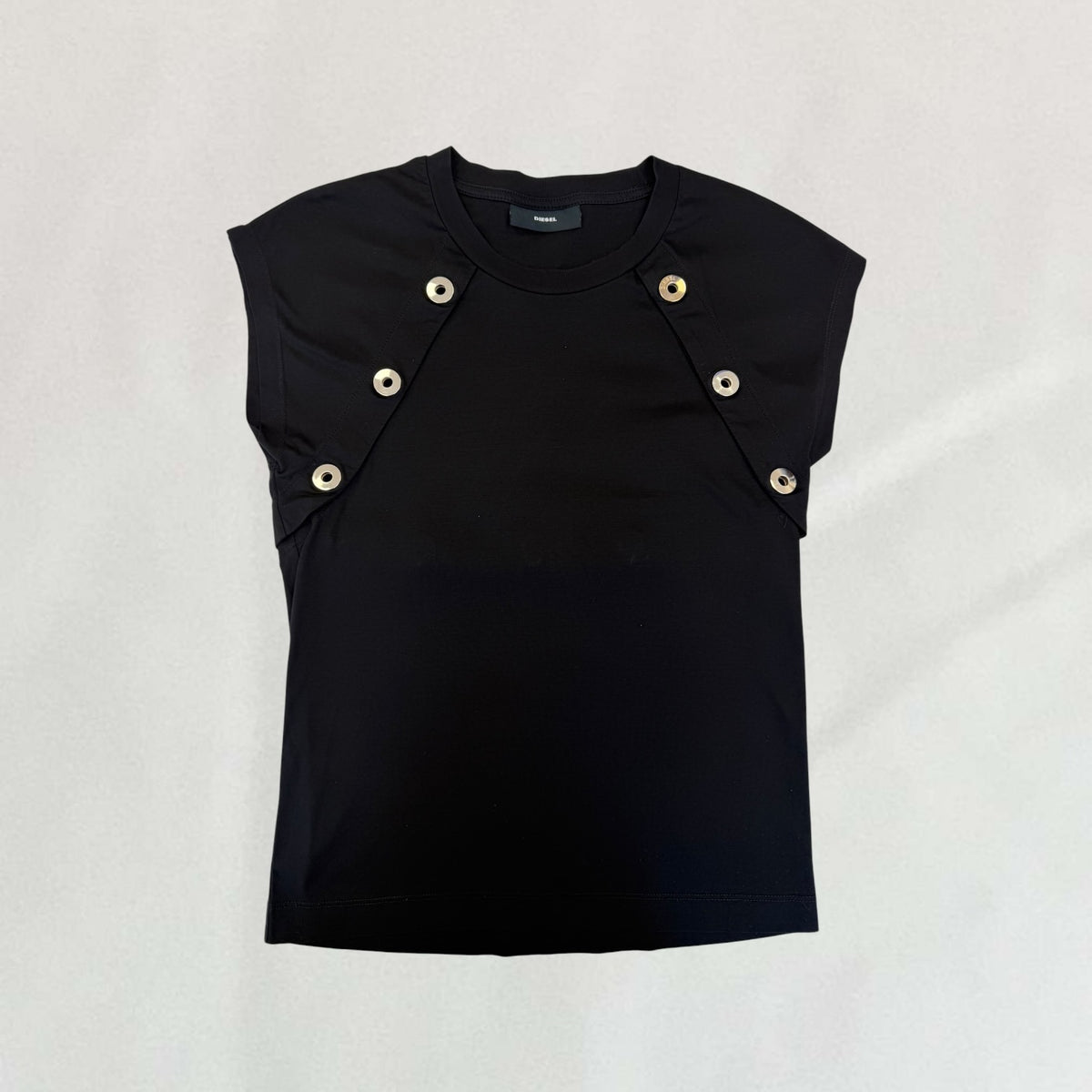 Diesel button T-shirt