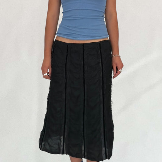 Prada lace skirt