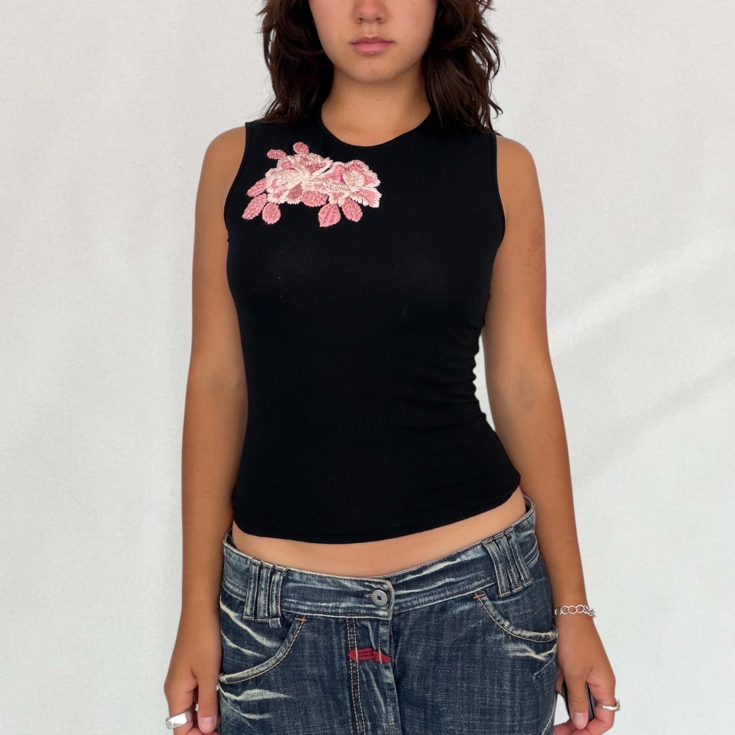 Blumarine flower vest