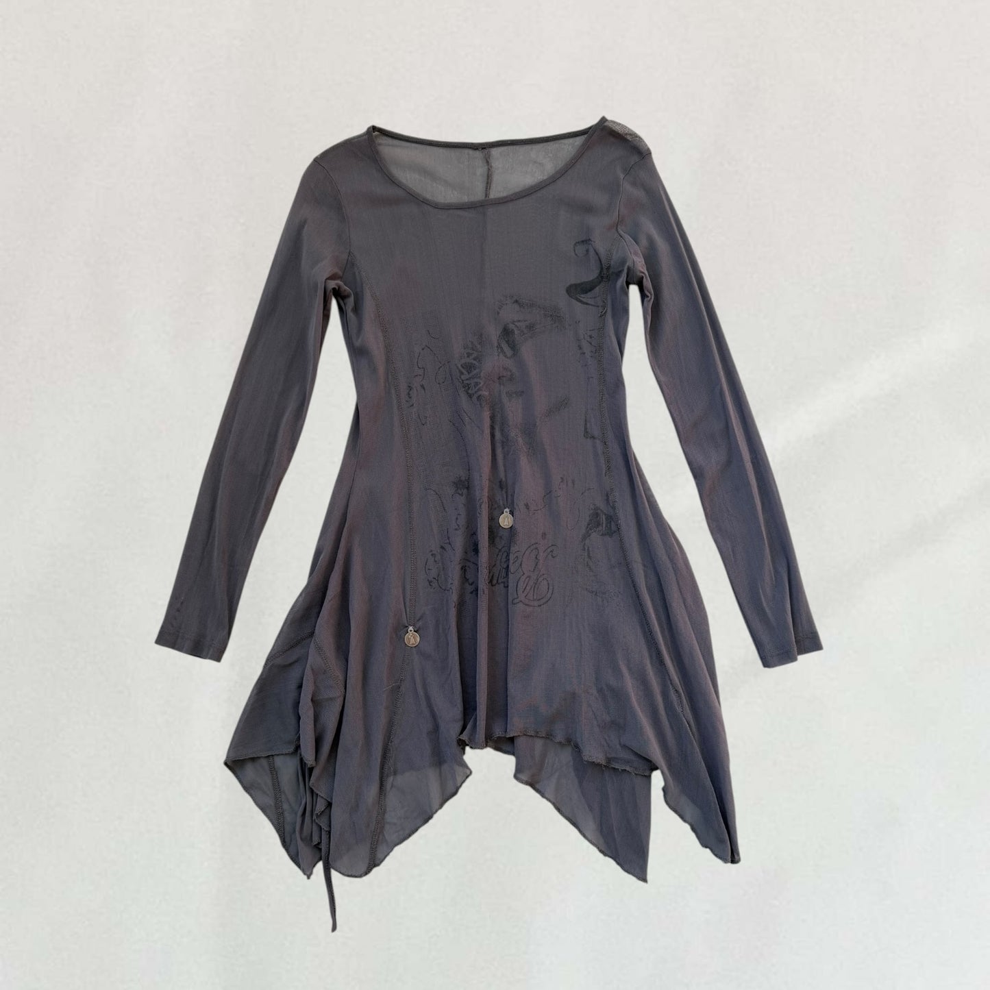 Cop Copine mesh midi dress