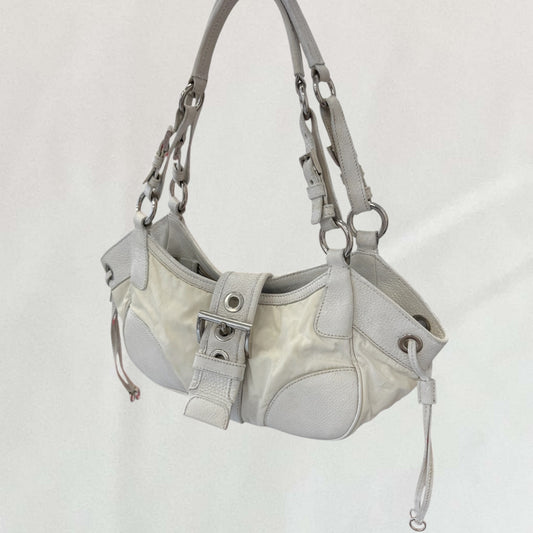 Prada buckle detail bag