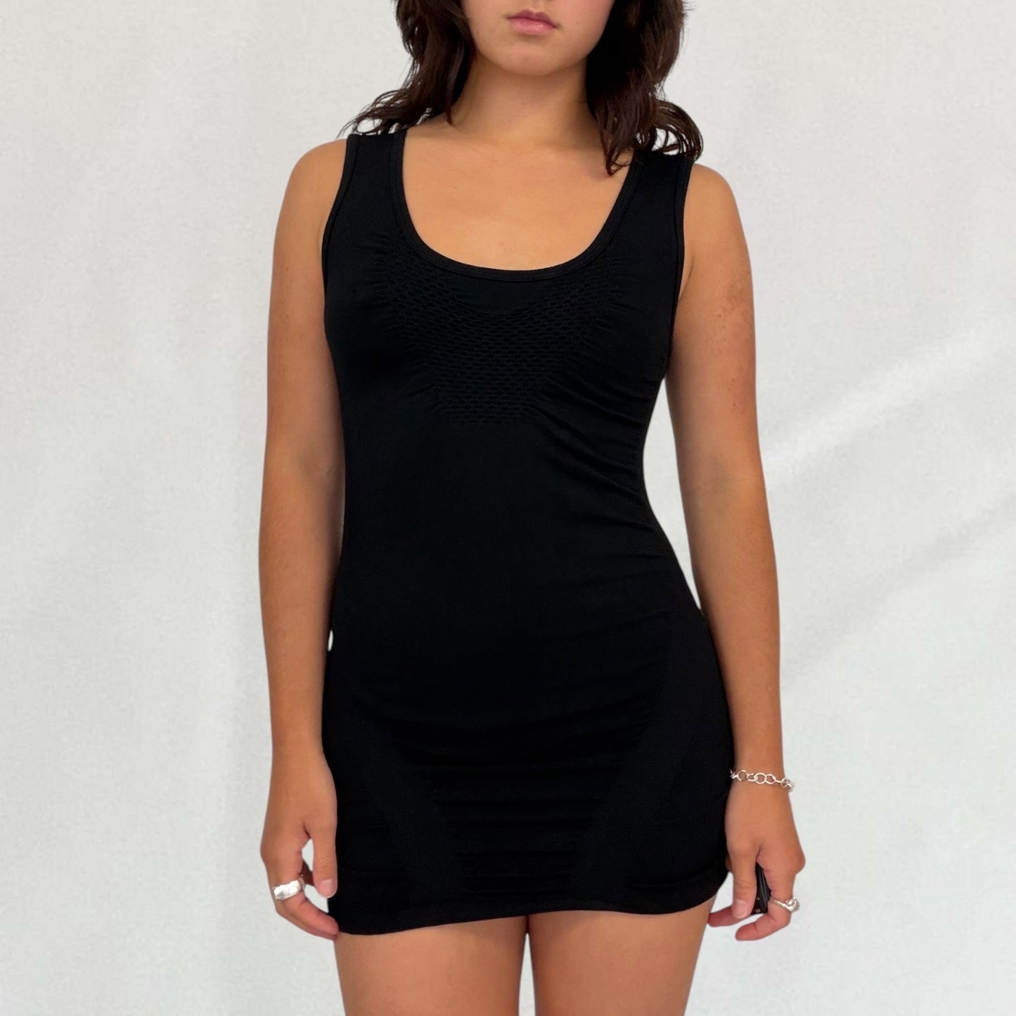 Marithé + François Girbaud stretch mini dress