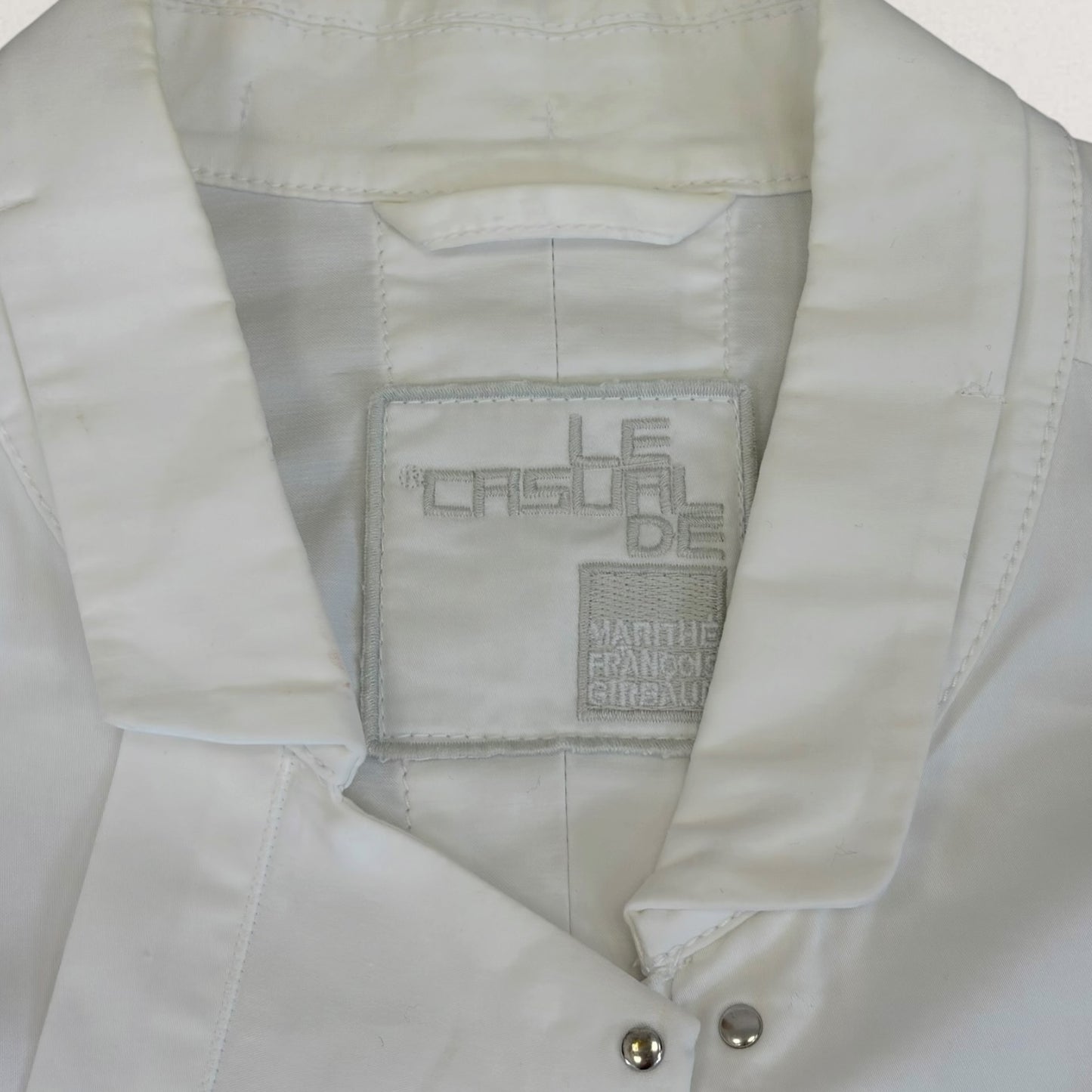 Marithé + François Girbaud open front jacket