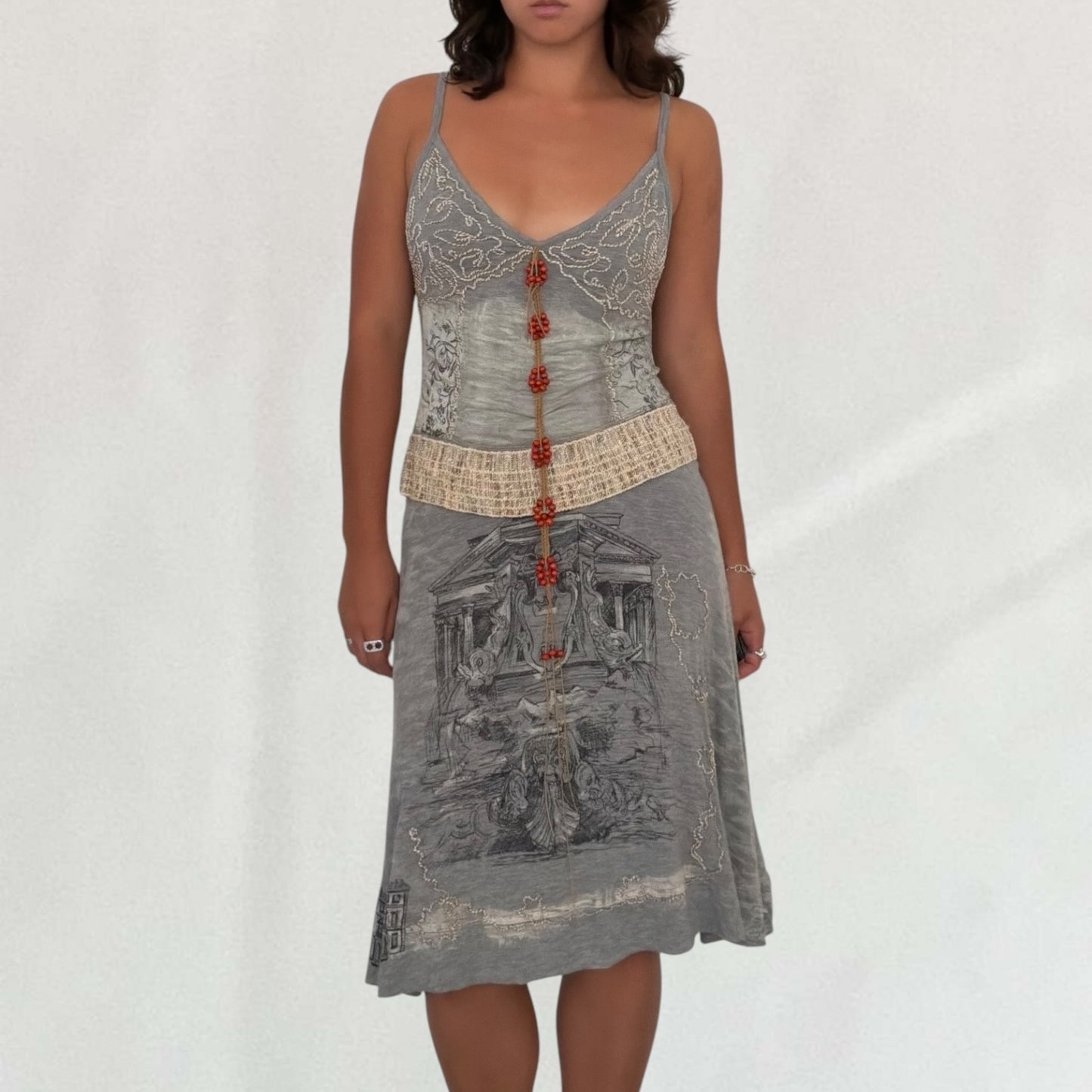 Save The Queen beaded dress