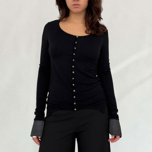 Cop Copine button up top