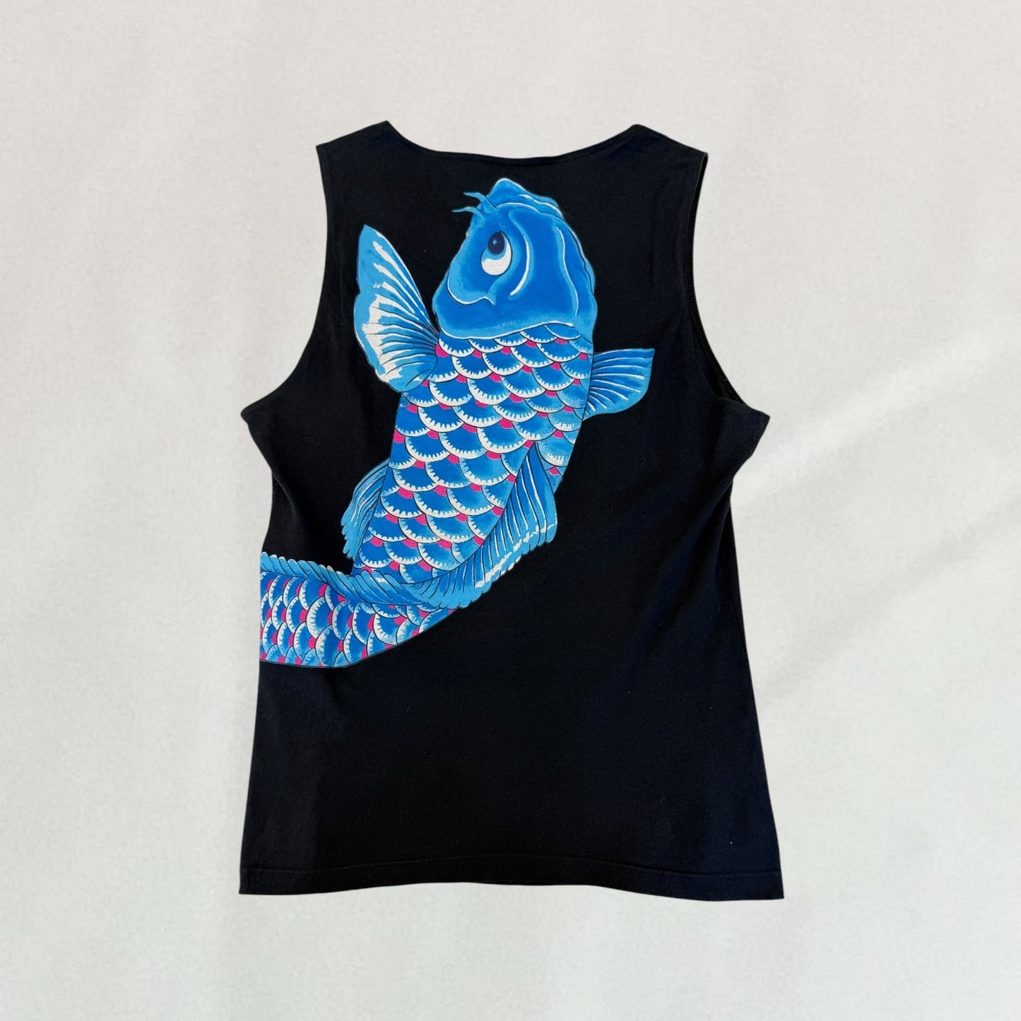 Moschino koi fish vest