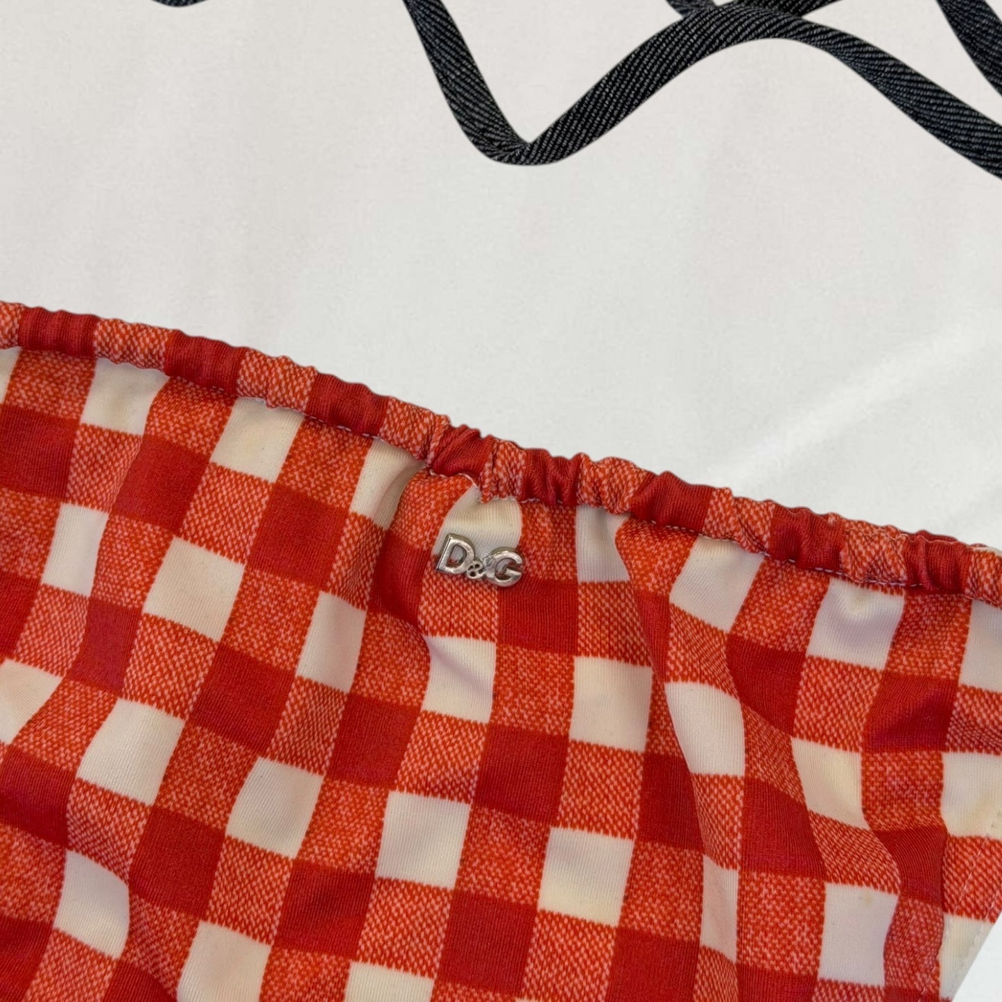 Dolce & Gabbana gingham bikini
