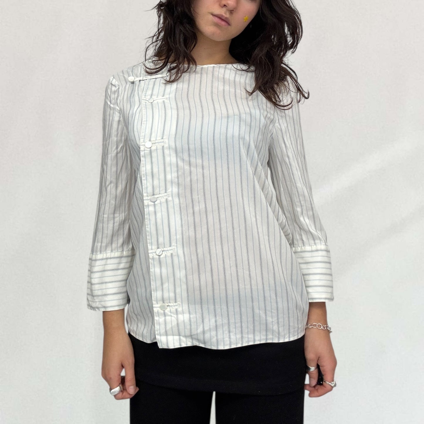 Prada asymmetric shirt