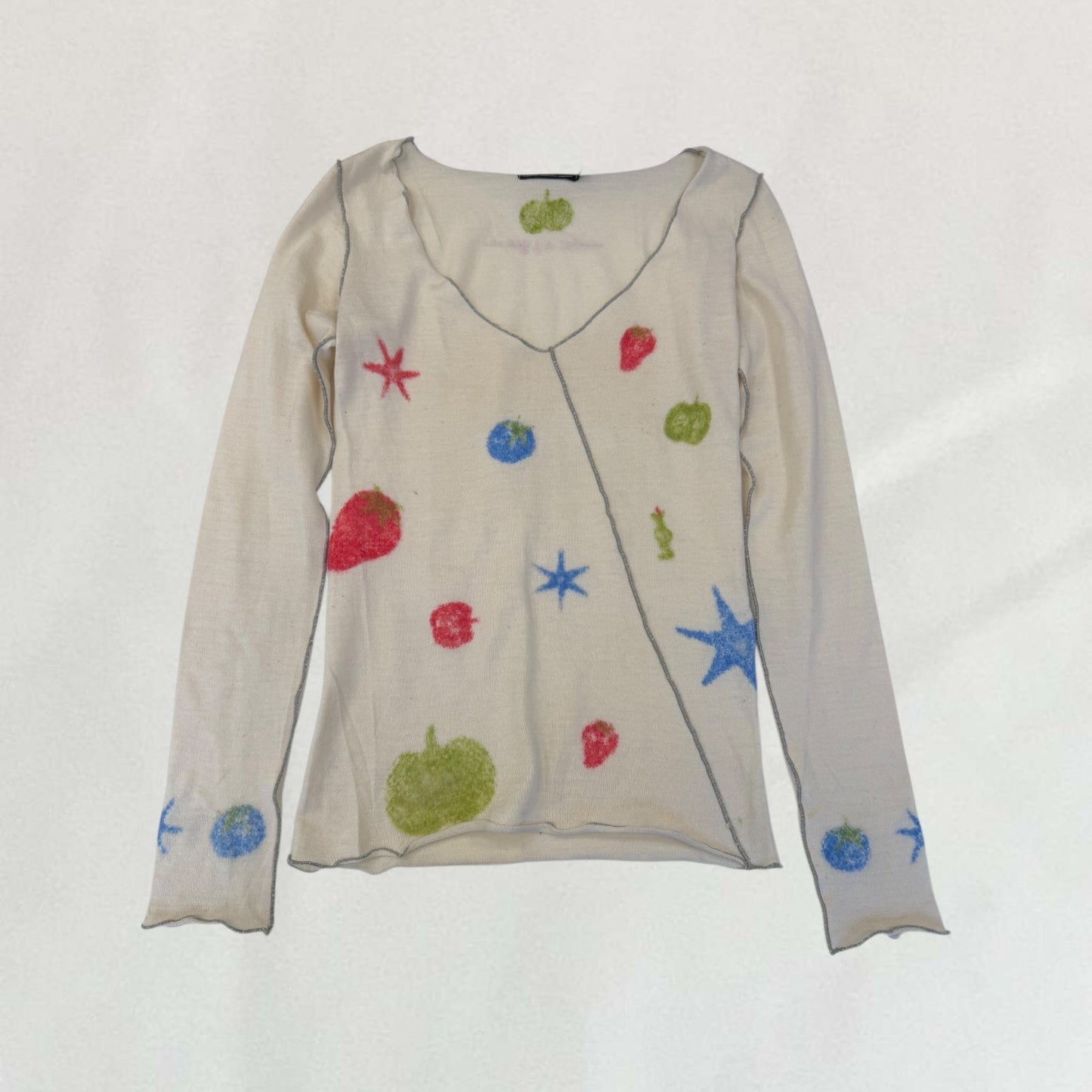 Marithé + François Girbaud fruit top