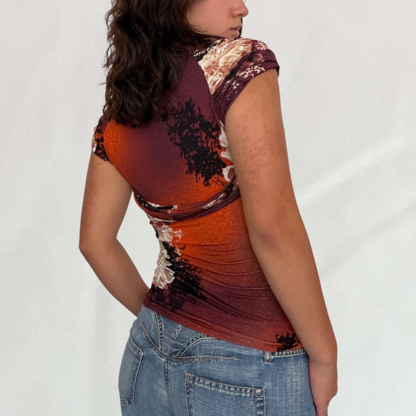 Roberto Cavalli floral print T-shirt