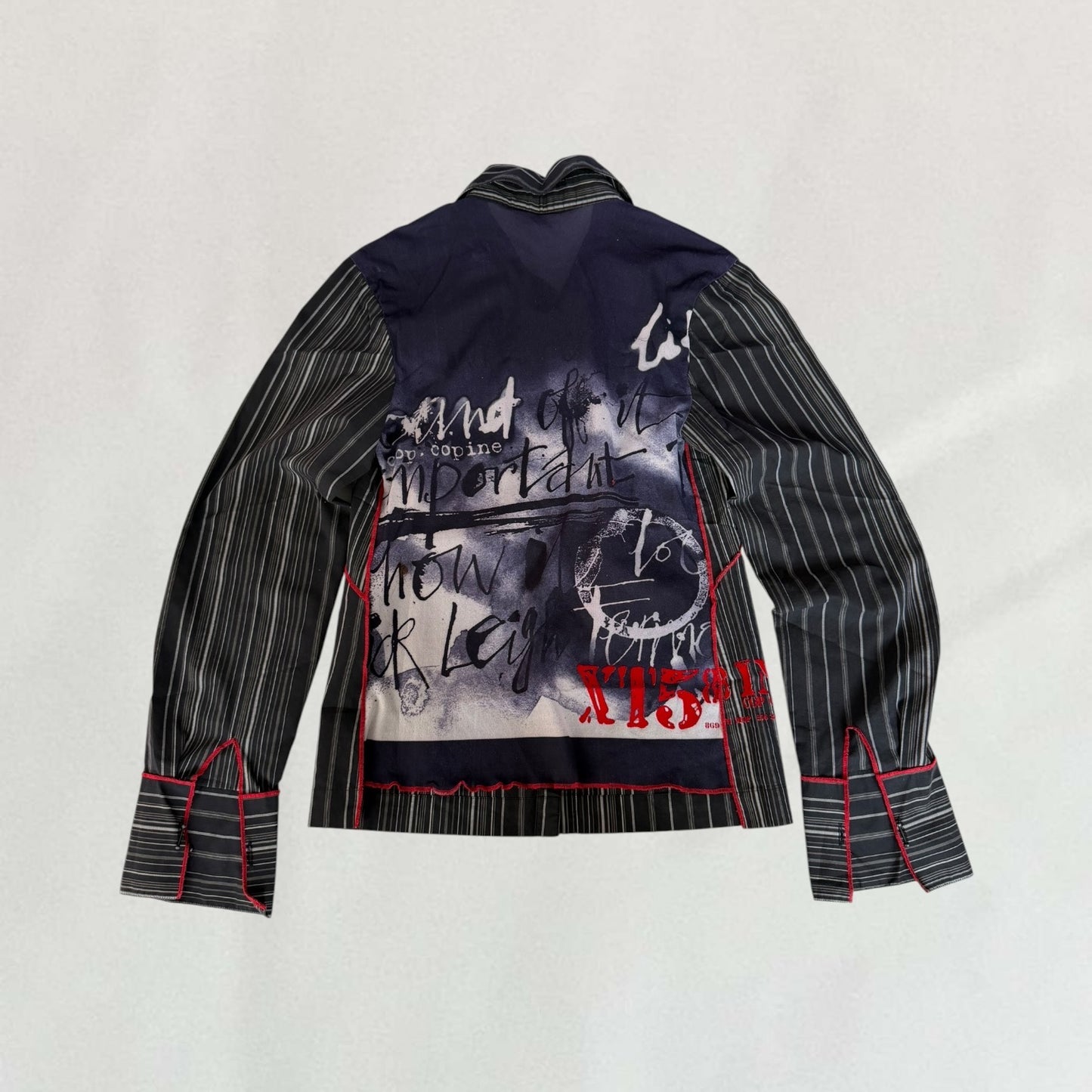 Cop Copine pinstripe shirt