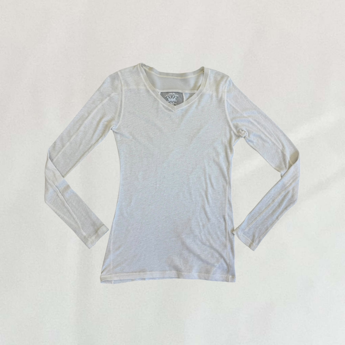 Marithé + François Girbaud sheer top