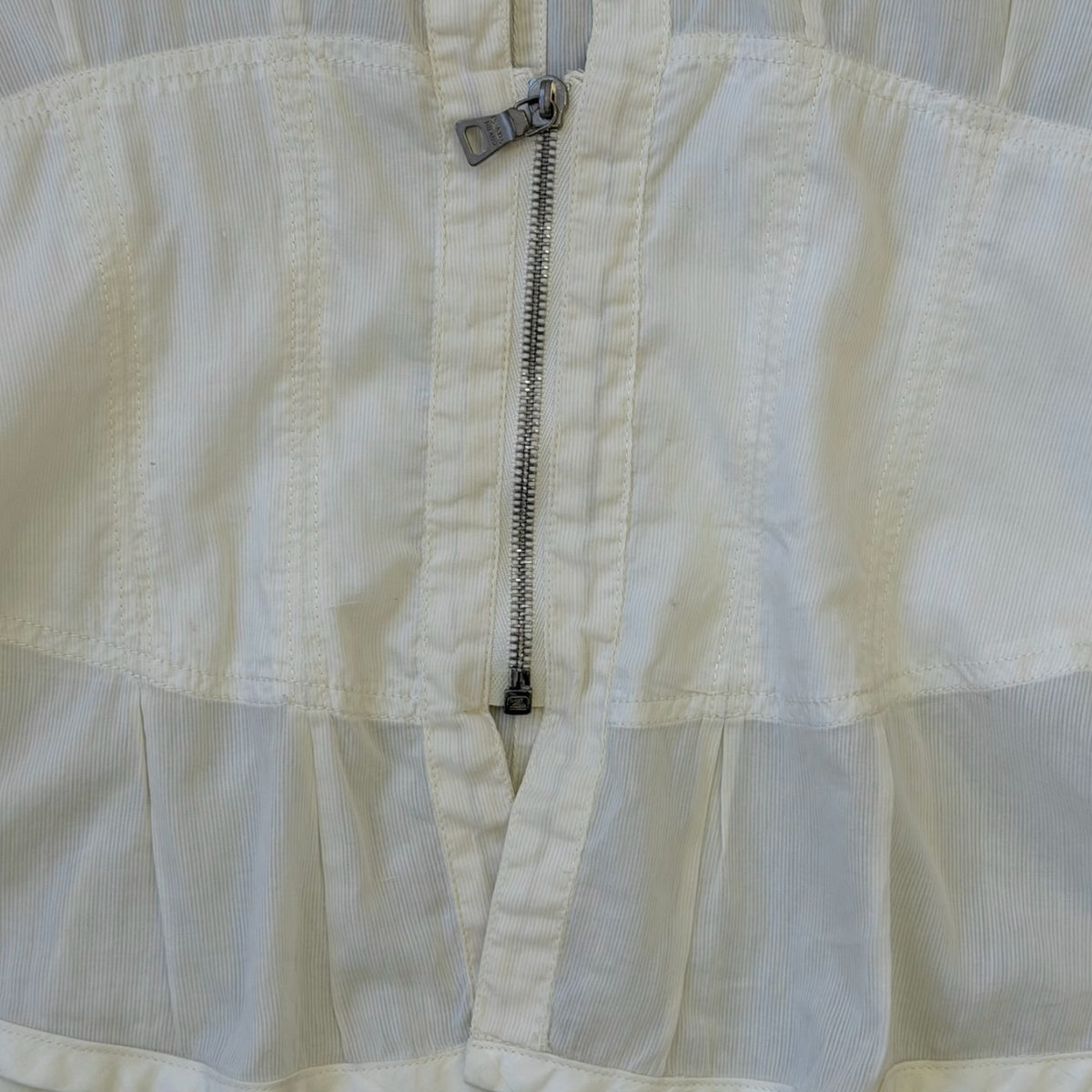 Prada zip up vest