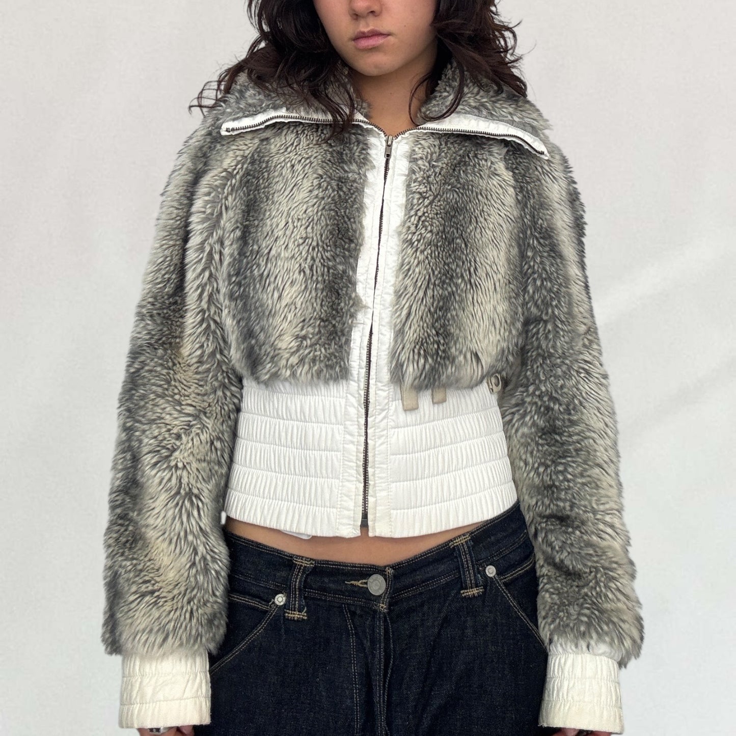 Miss Sixty fur jacket