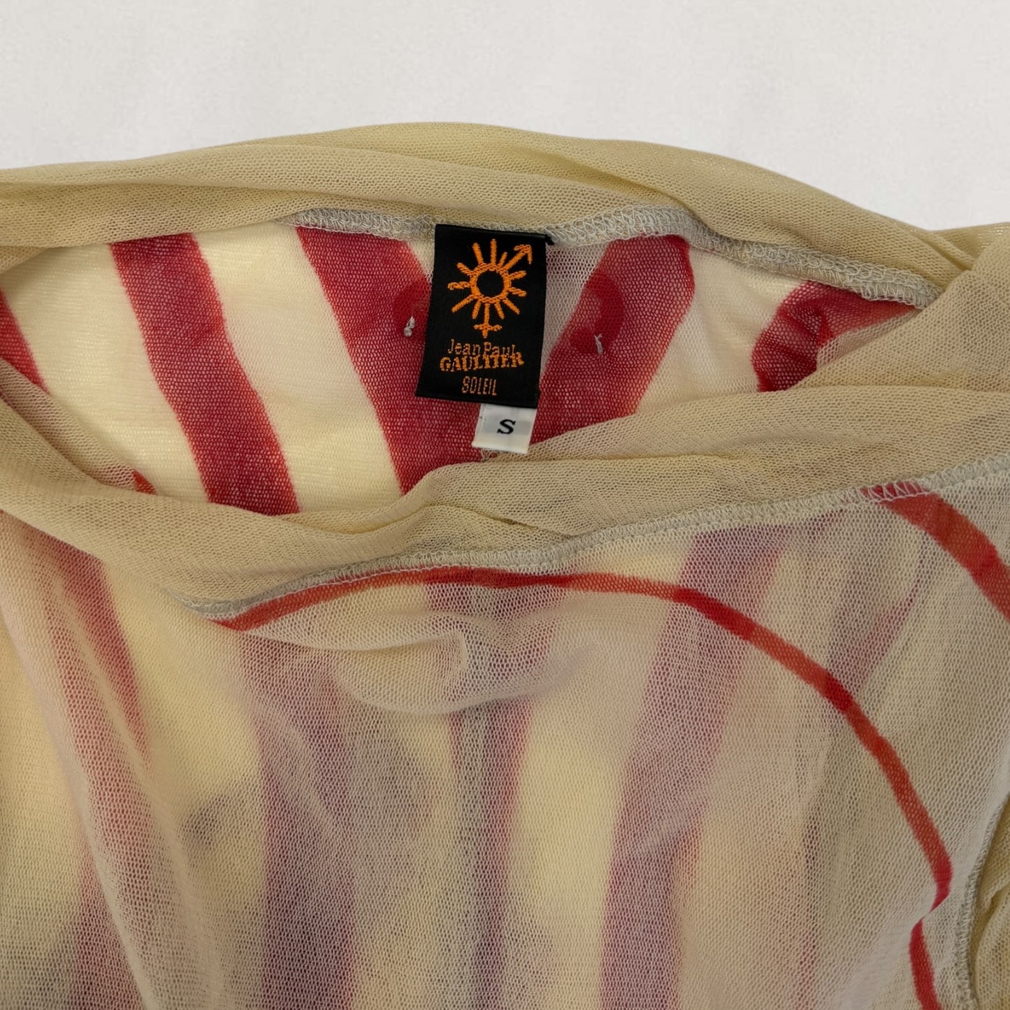 Jean Paul Gaultier mesh vest