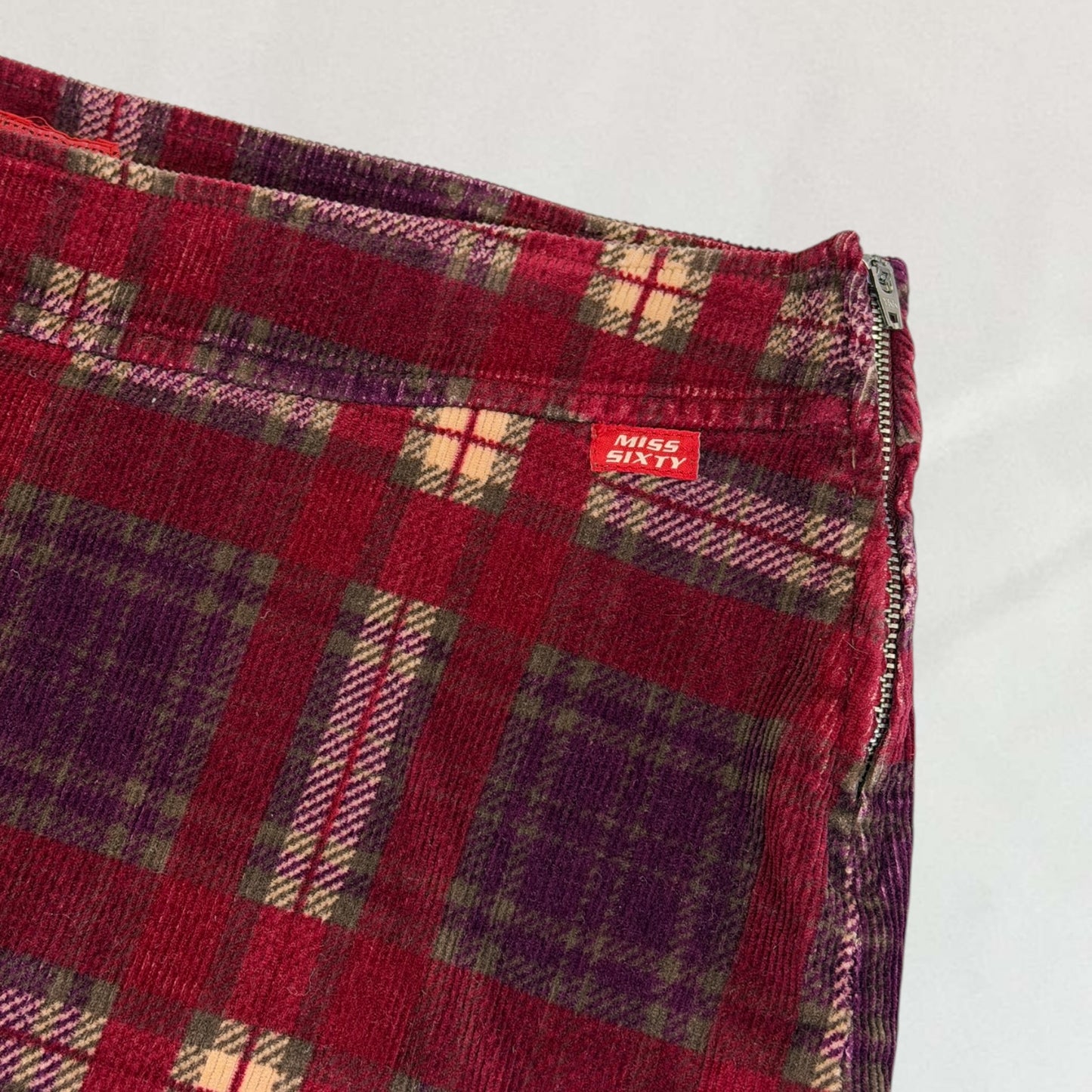 Miss Sixty plaid skirt