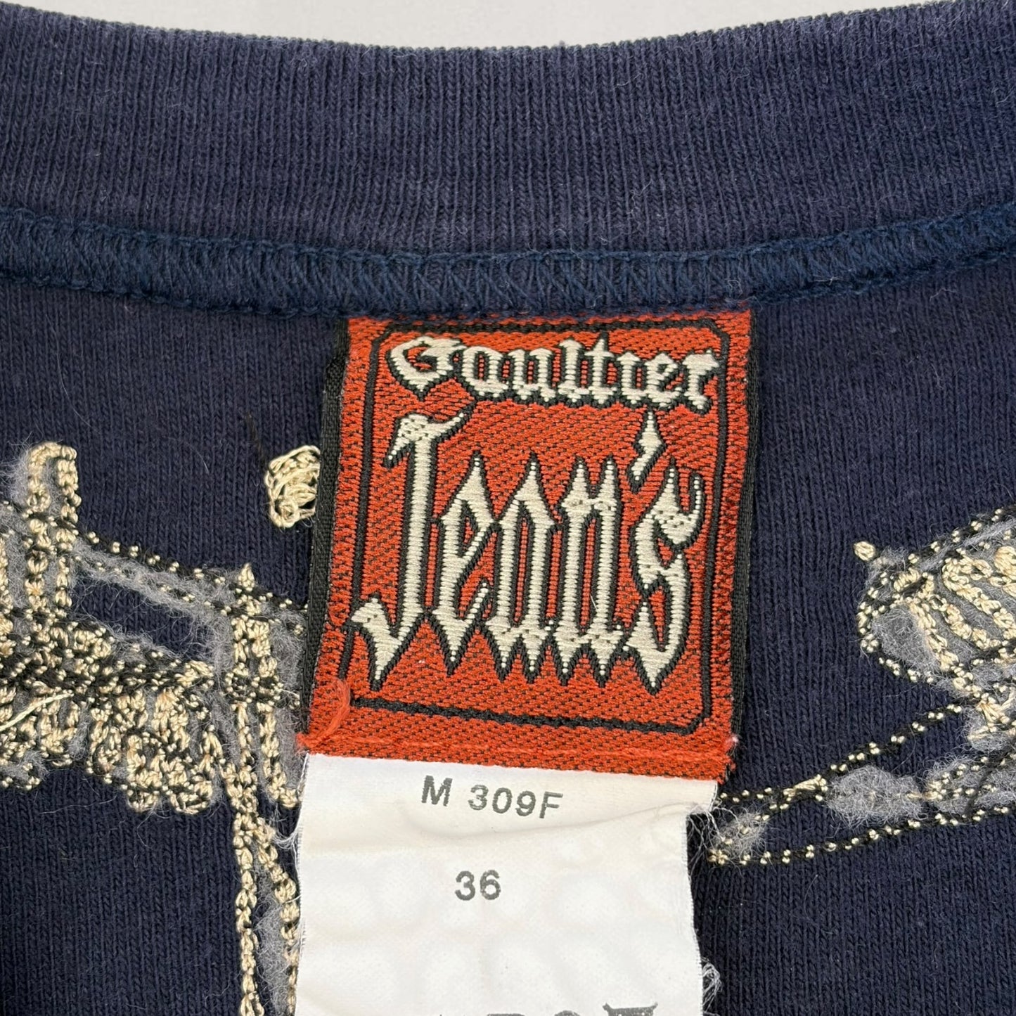 Jean Paul Gaultier V-neck top