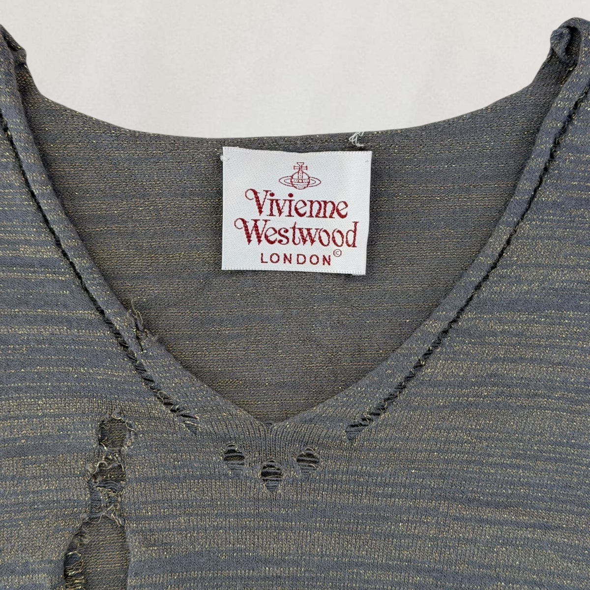 Vivienne Westwood distressed jumper