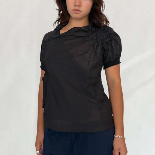Cop Copine wrap blouse