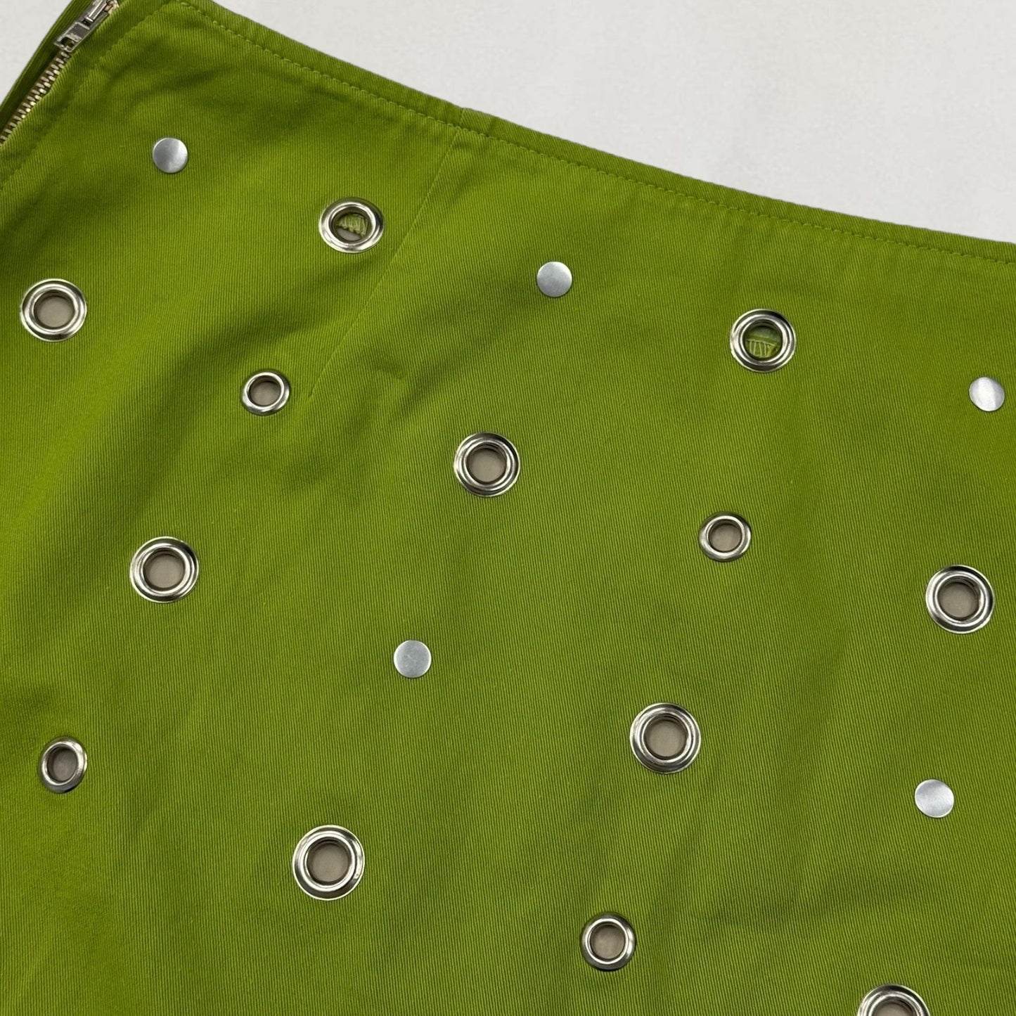 Moschino grommet skirt