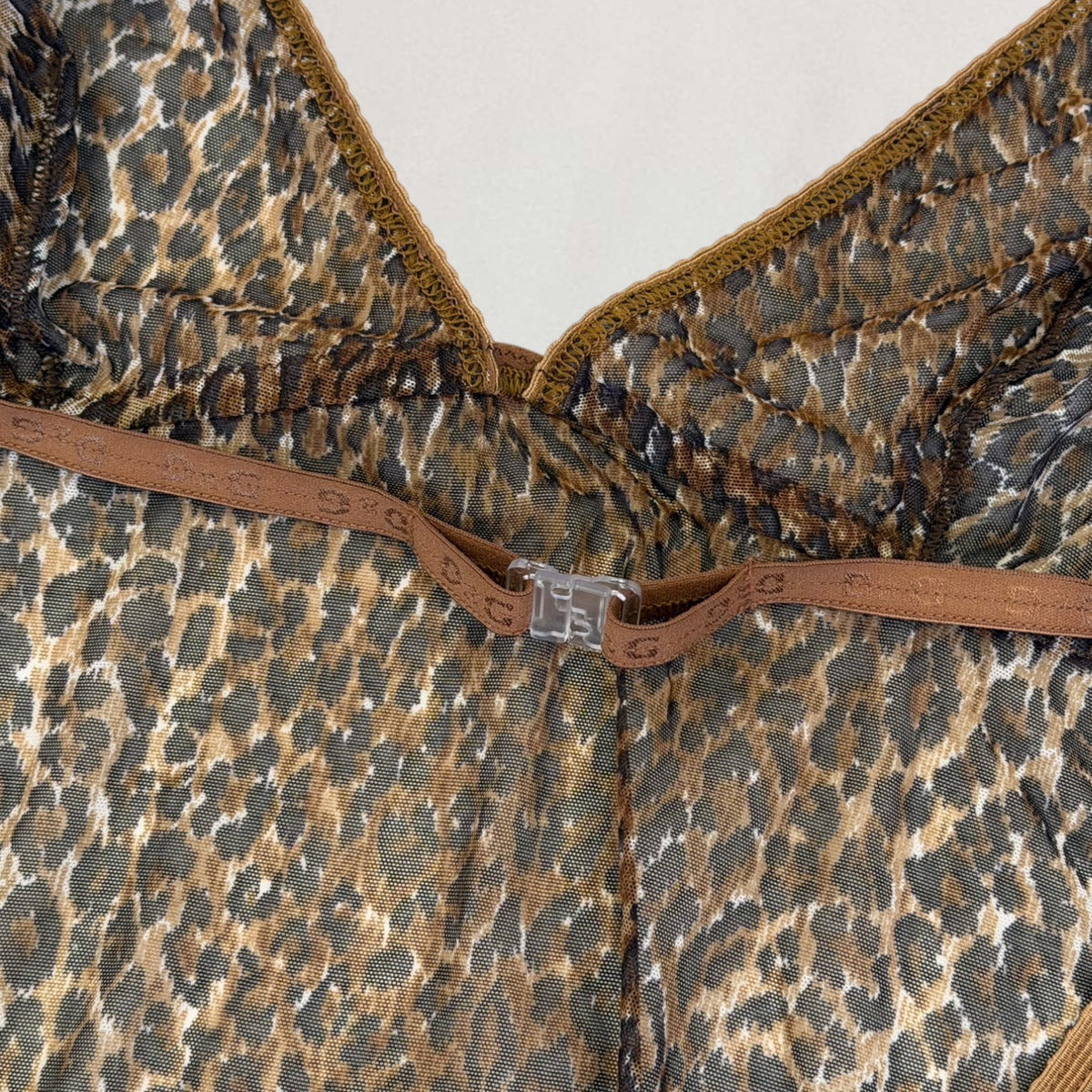 Dolce & Gabbana leopard print cami