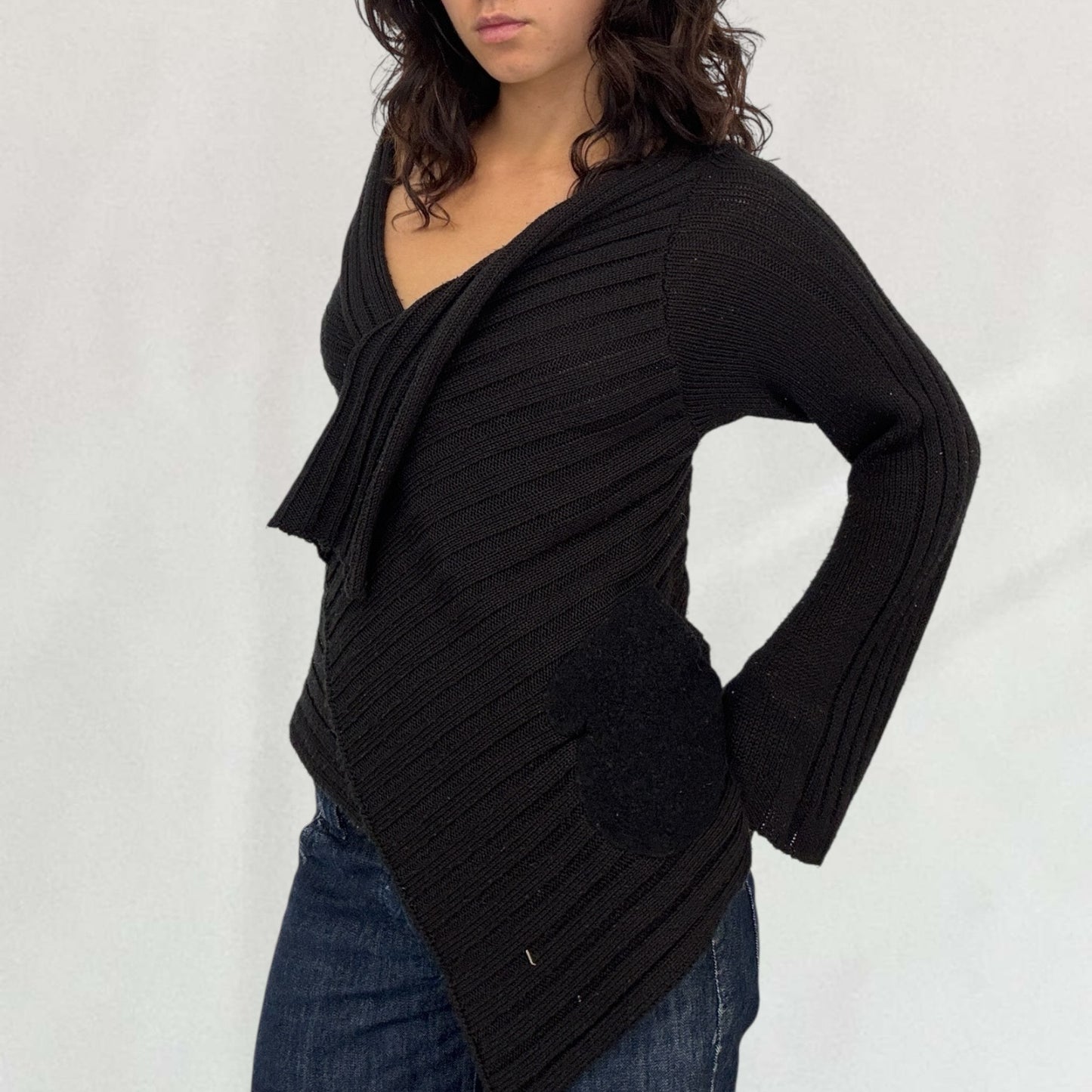 Cop Copine wrap jumper