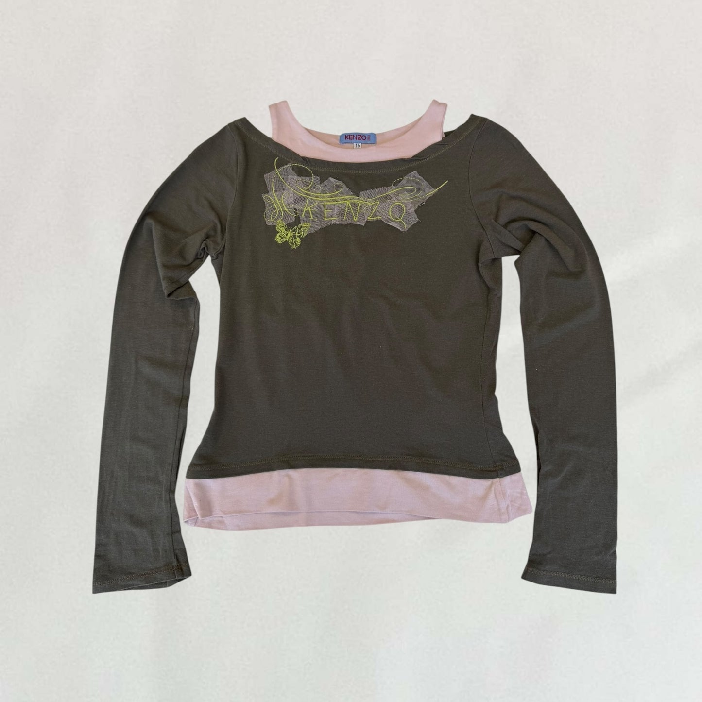Kenzo double layered top