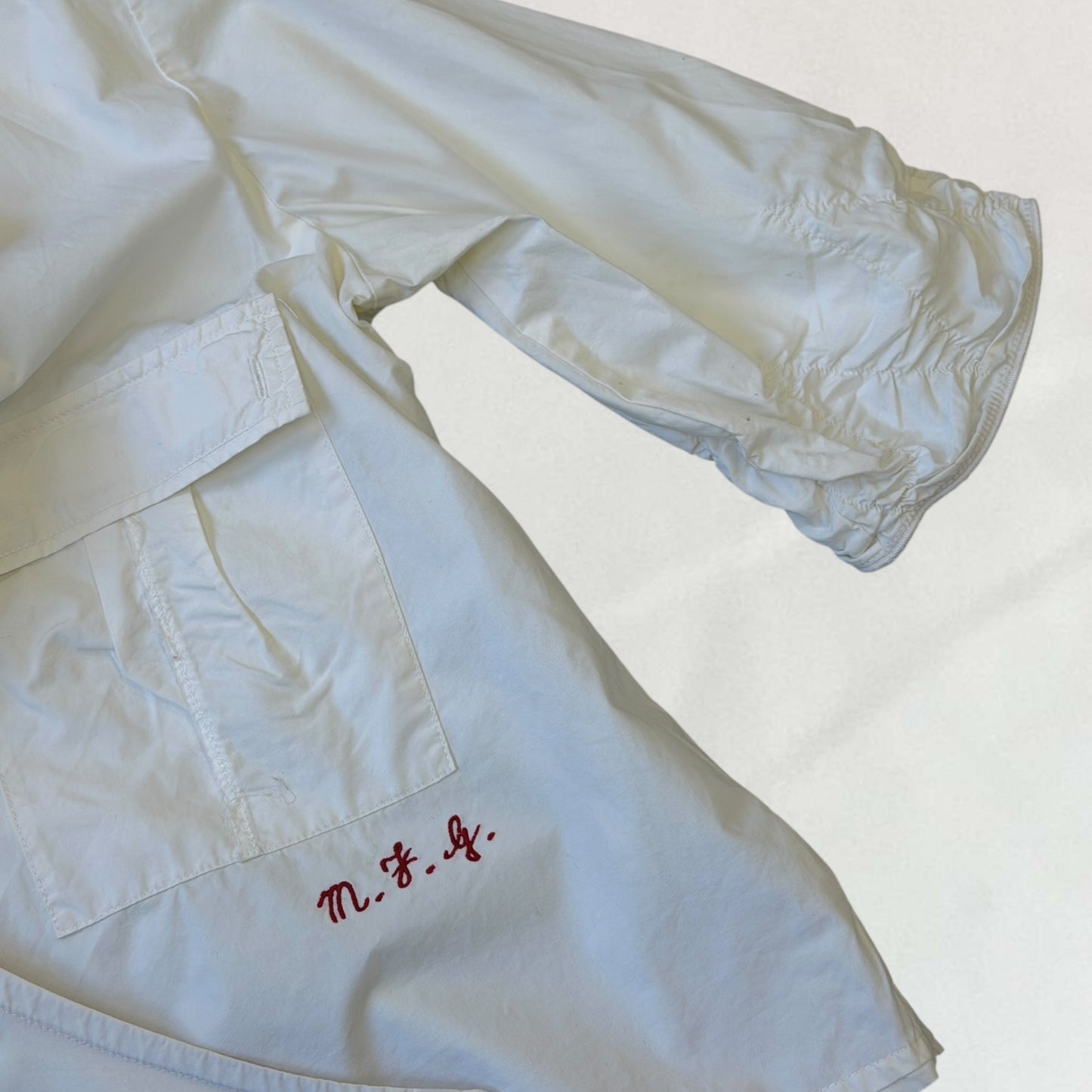 Marithé + François Girbaud wrap shirt