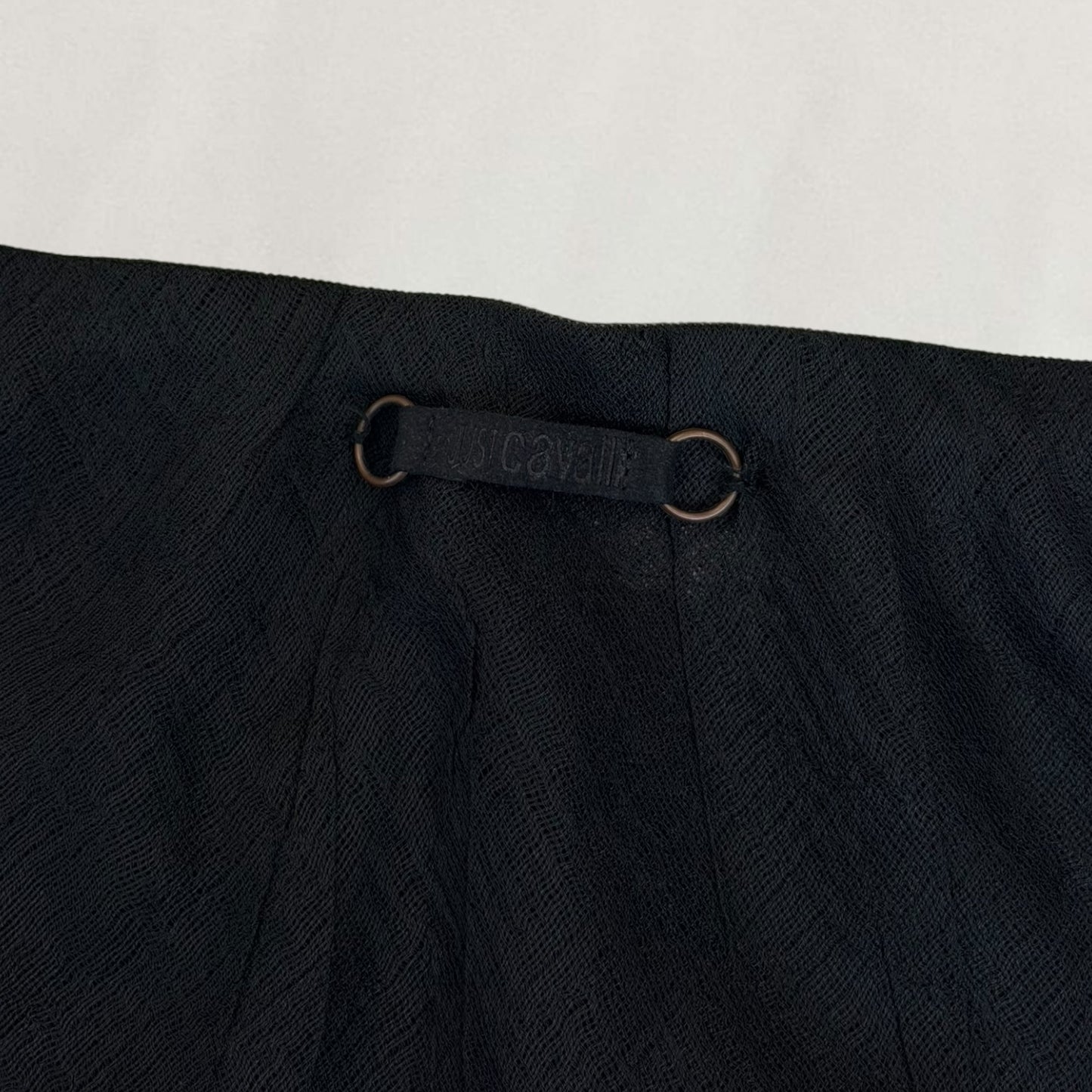 Roberto Cavalli asymmetric skirt