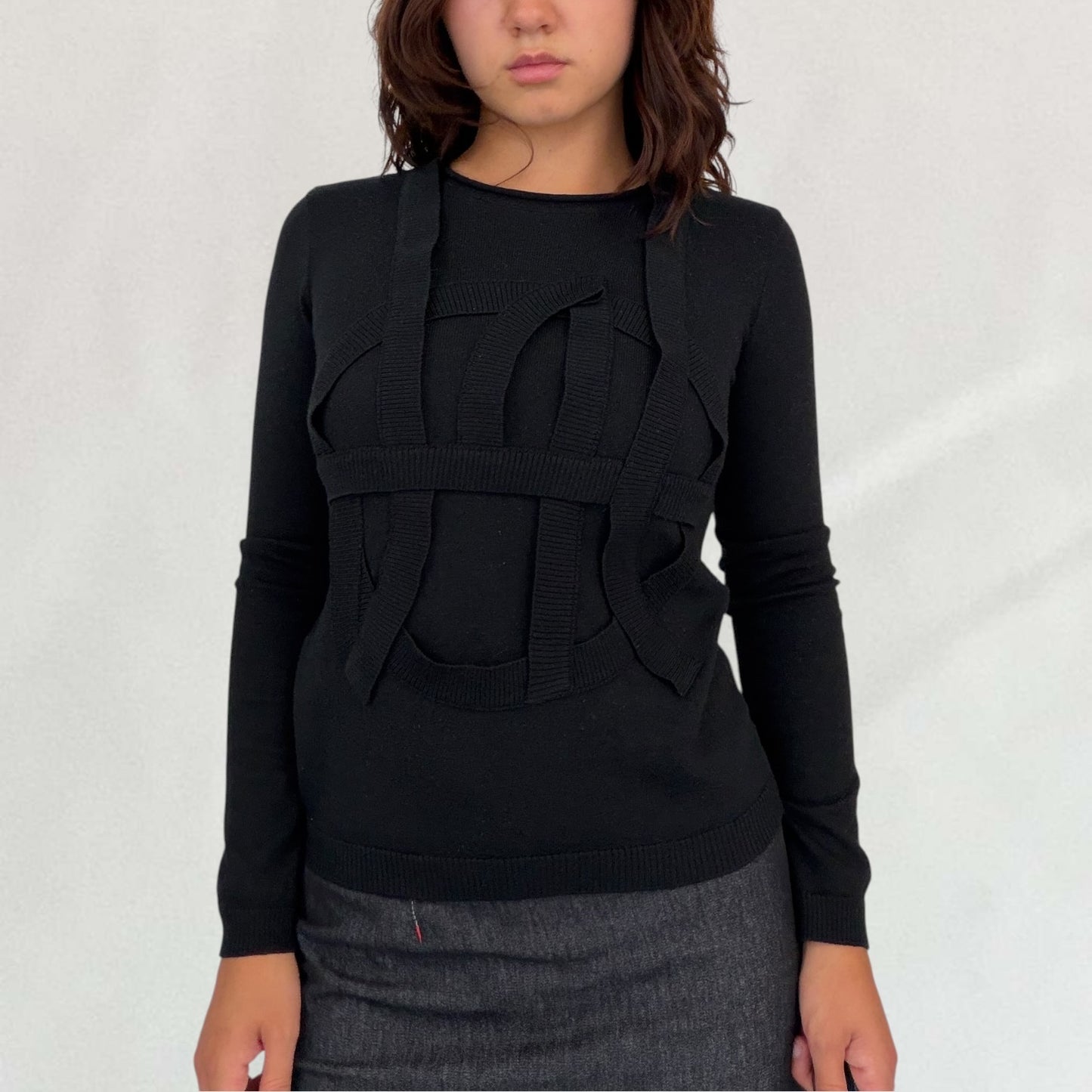 Jean Paul Gaultier knitted jumper