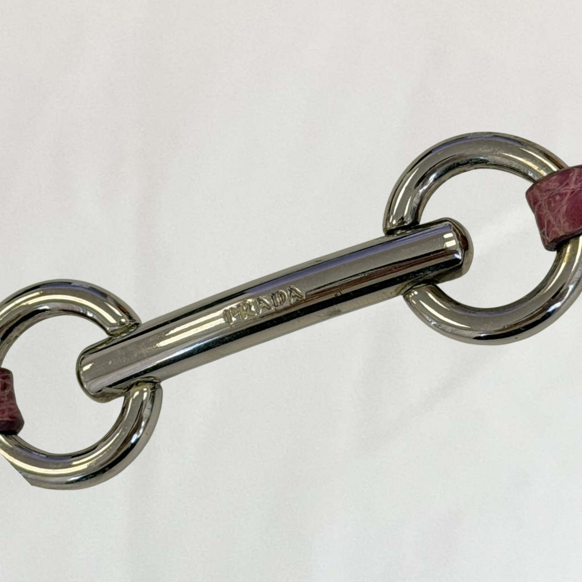Prada silver bracelet