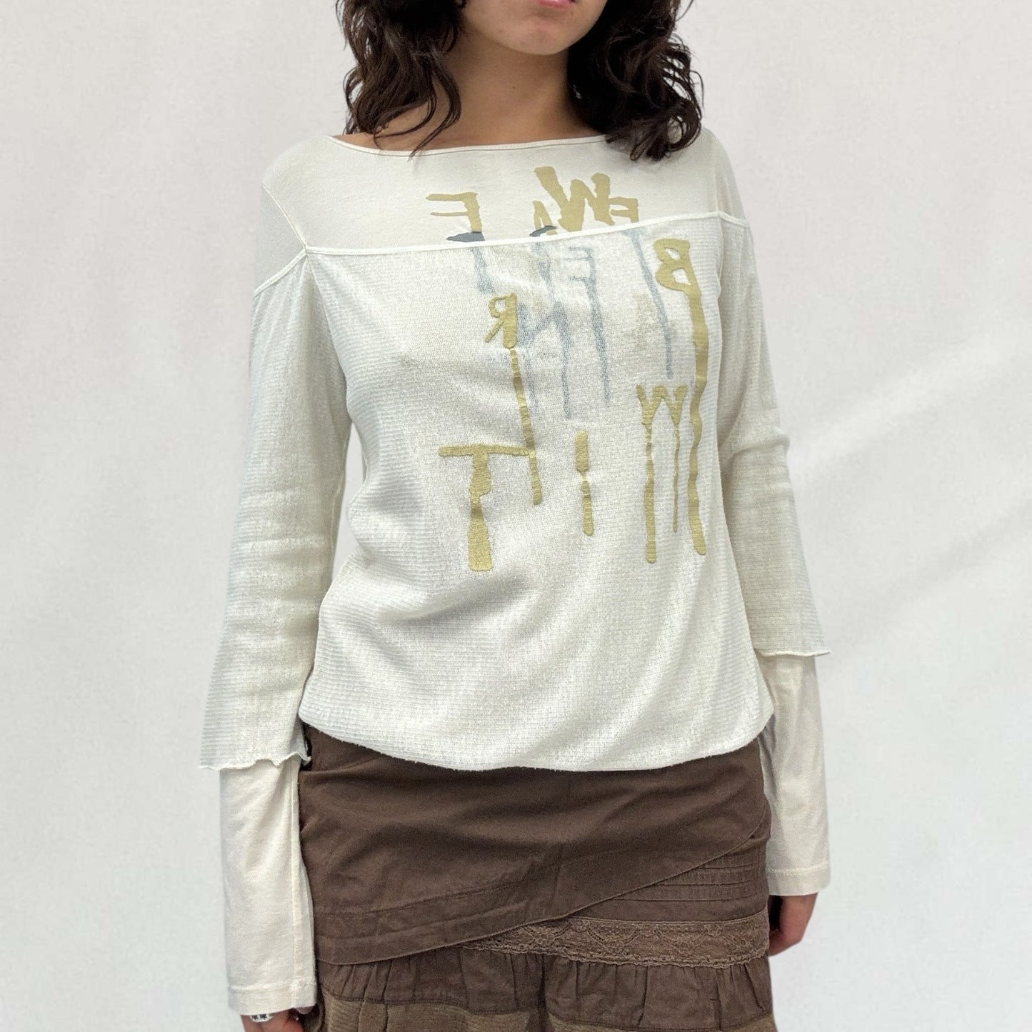 Cop Copine long sleeve top