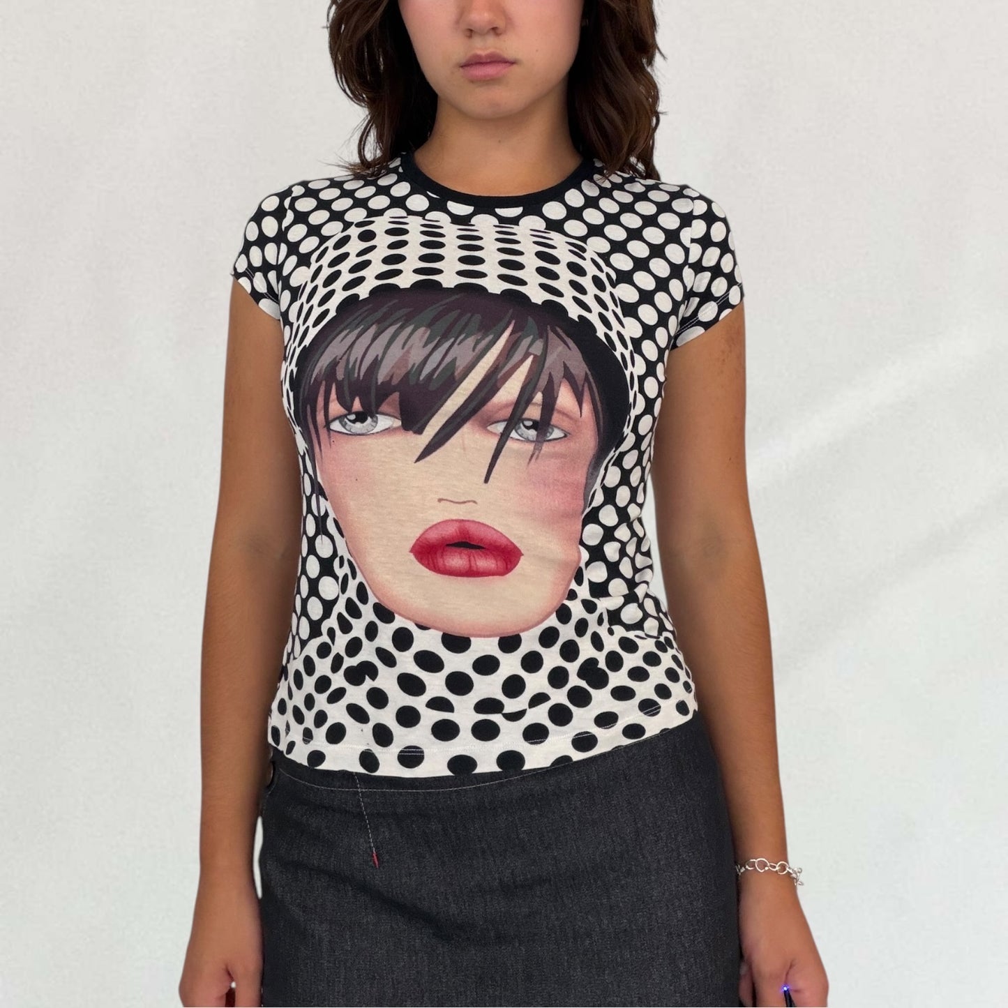 Custo Barcelona polka dot T-shirt