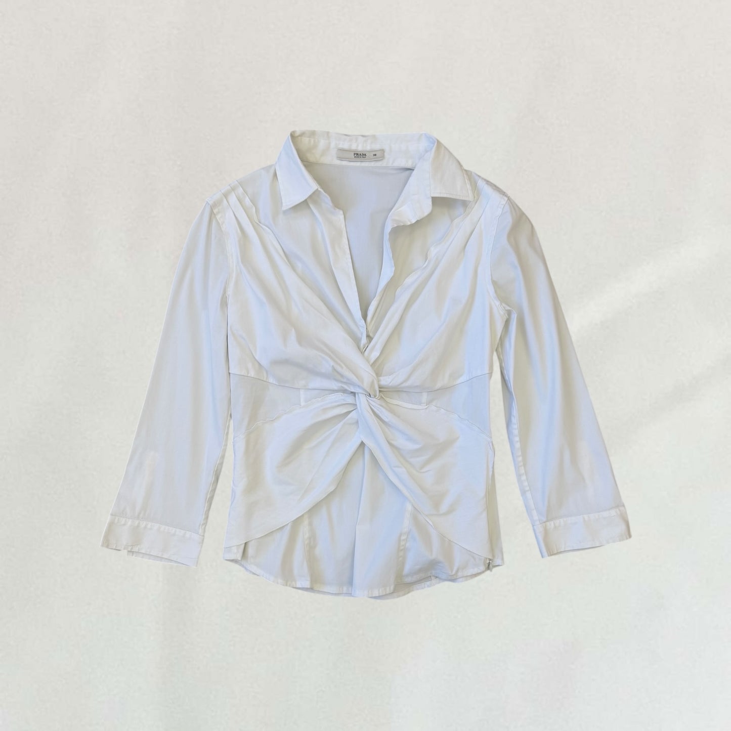 Prada twisted shirt