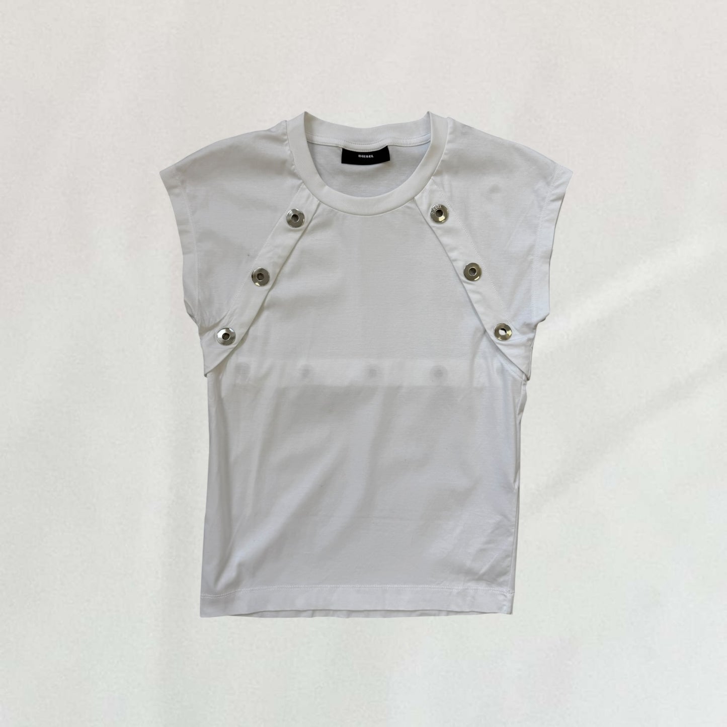 Diesel button T-shirt
