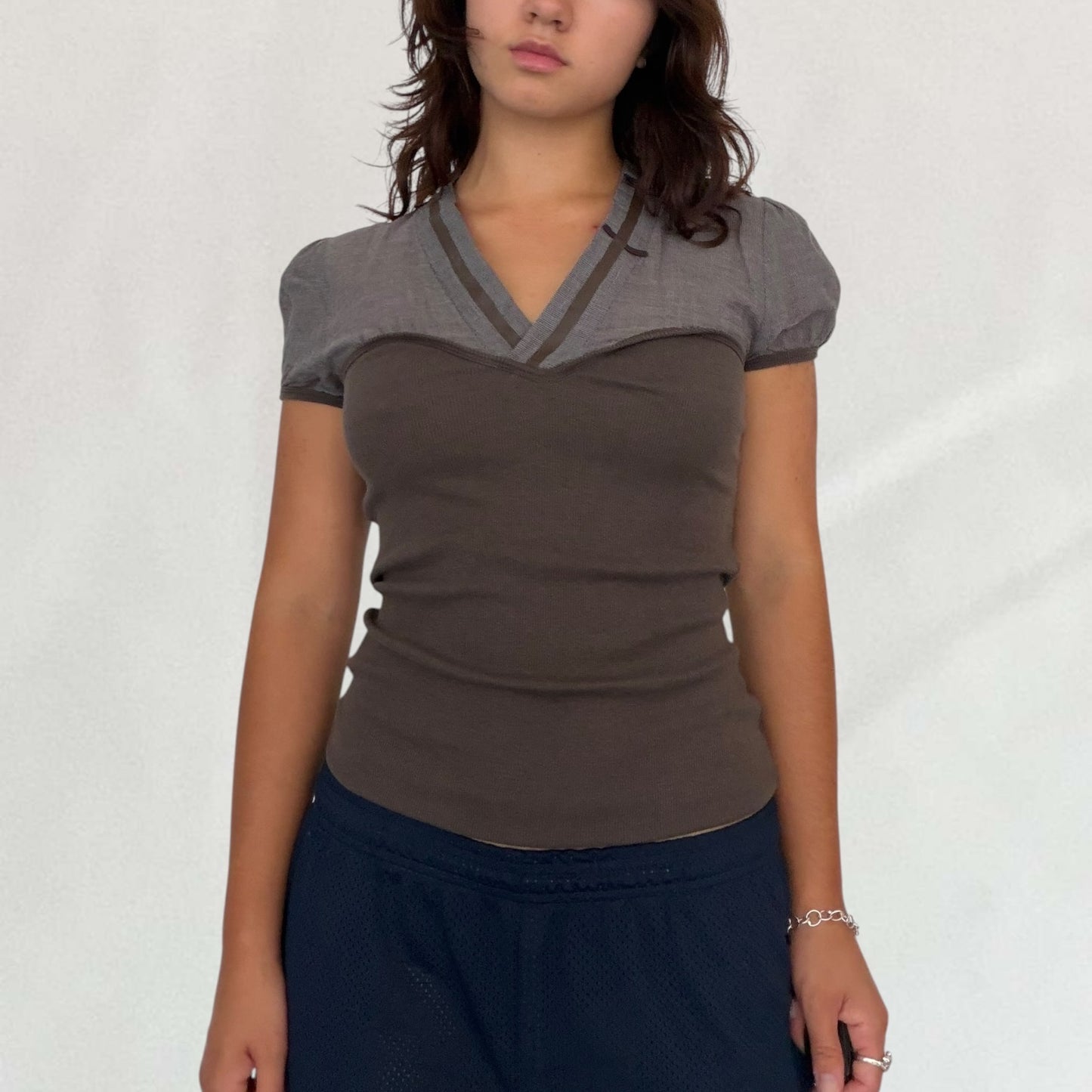Cop Copine V-neck T-shirt