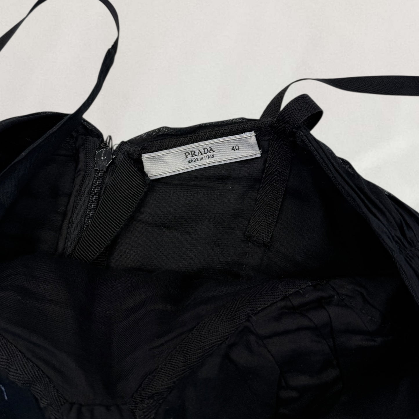 Prada chiffon cami top