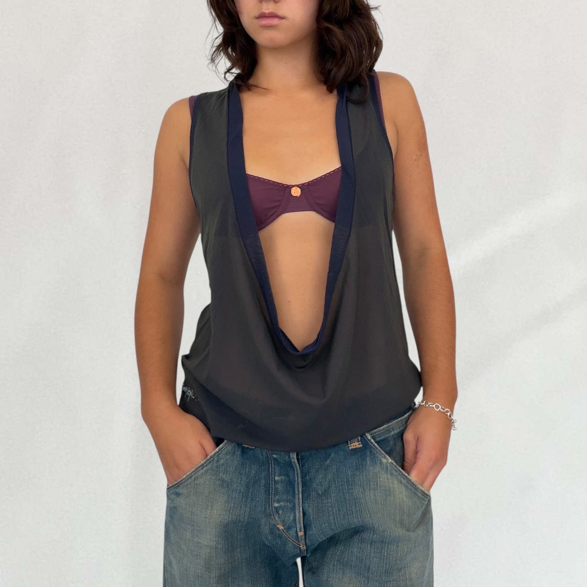 Cop Copine cowl neck top