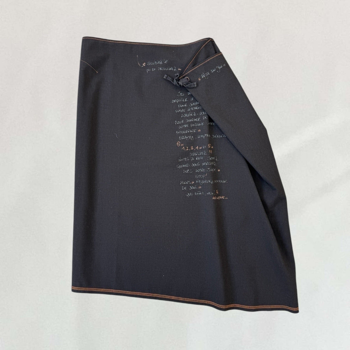 Cop Copine asymmetric skirt