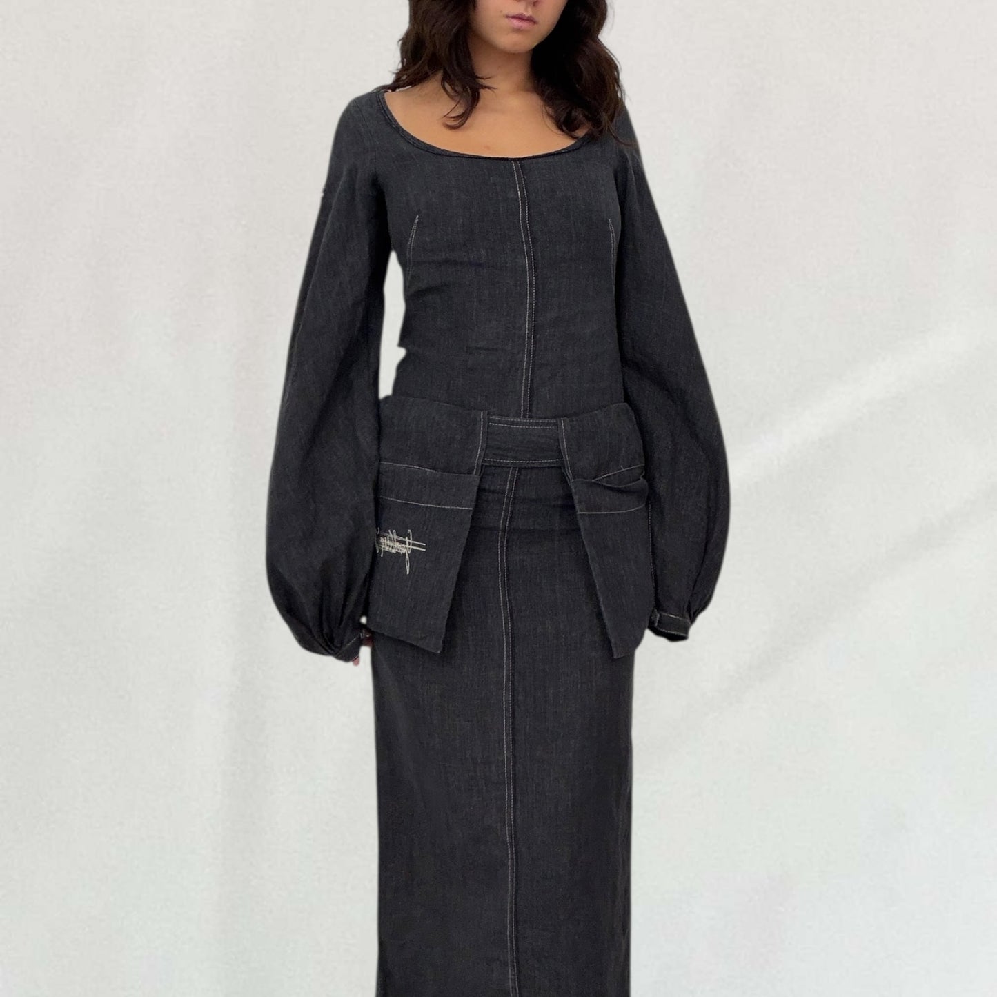 Jean Paul Gaultier maxi dress