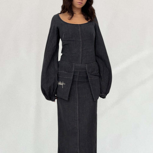 Jean Paul Gaultier maxi dress