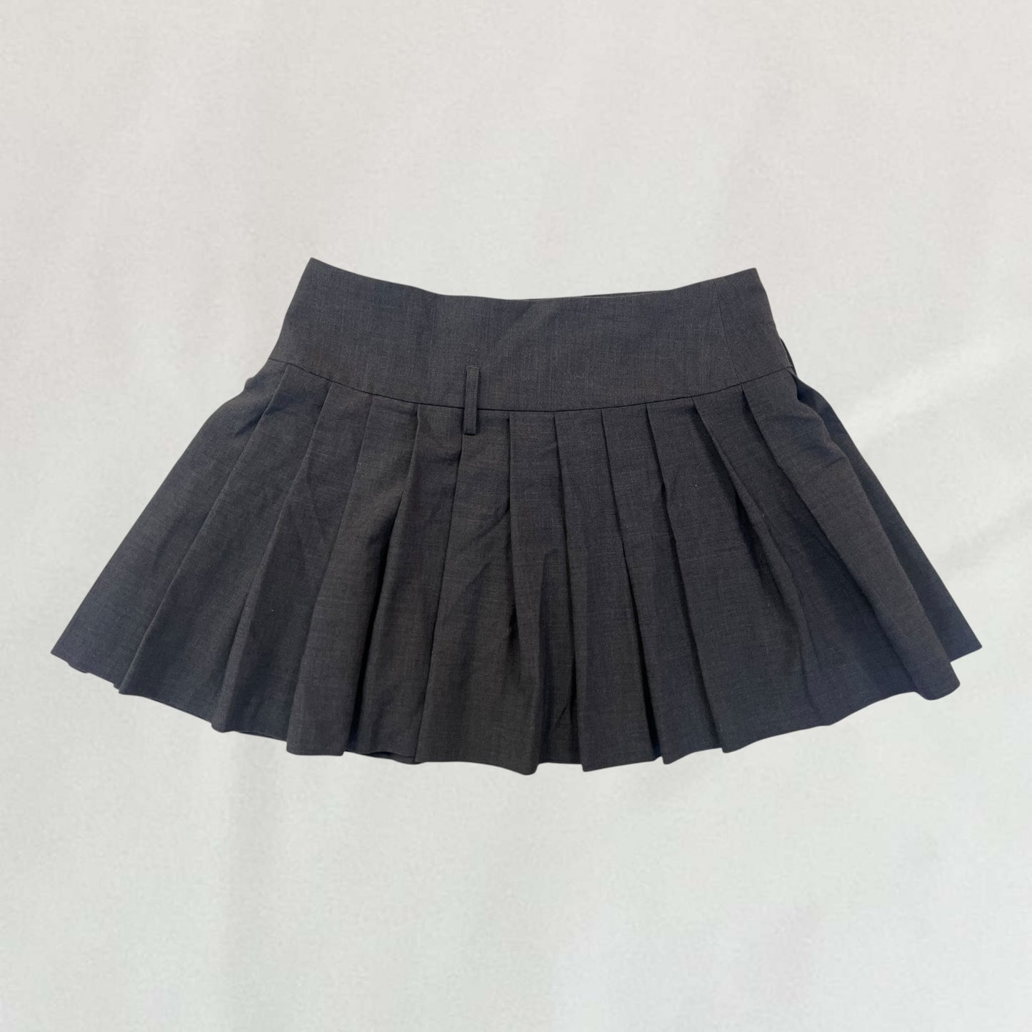 Cop Copine pleated skirt & belt